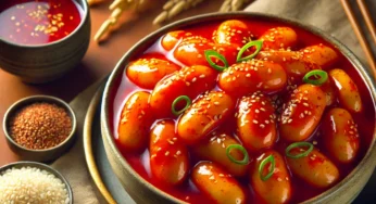 떡볶이에 식혜를 넣어 만들어본 맛은